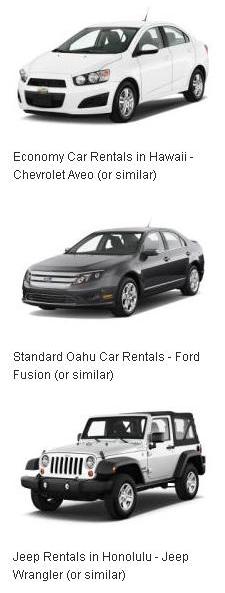 Rental Cars in Hawaii